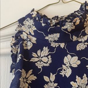 Shoshona floral sleeveless top